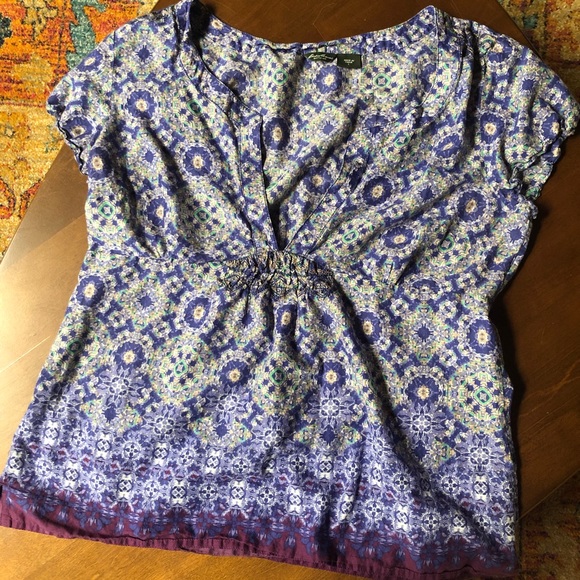 Eddie Bauer Tops - Eddie Bauer peasant top